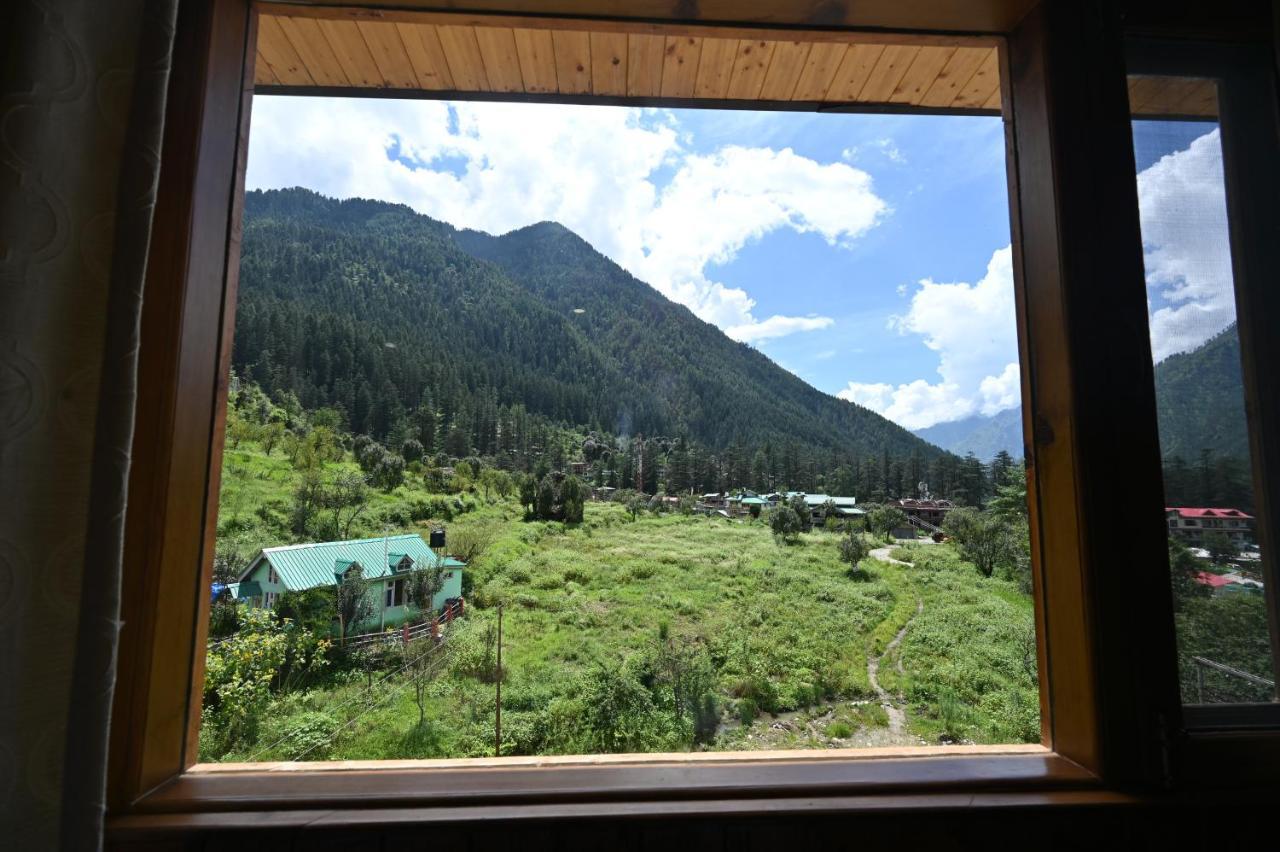 The Hillside Hotel Kasol Bagian luar foto