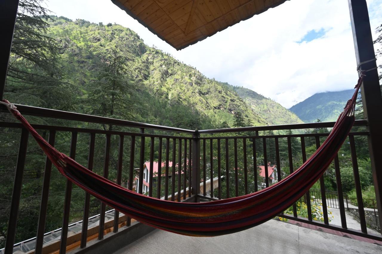 The Hillside Hotel Kasol Bagian luar foto