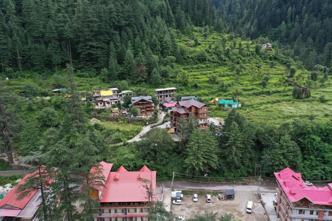 The Hillside Hotel Kasol Bagian luar foto