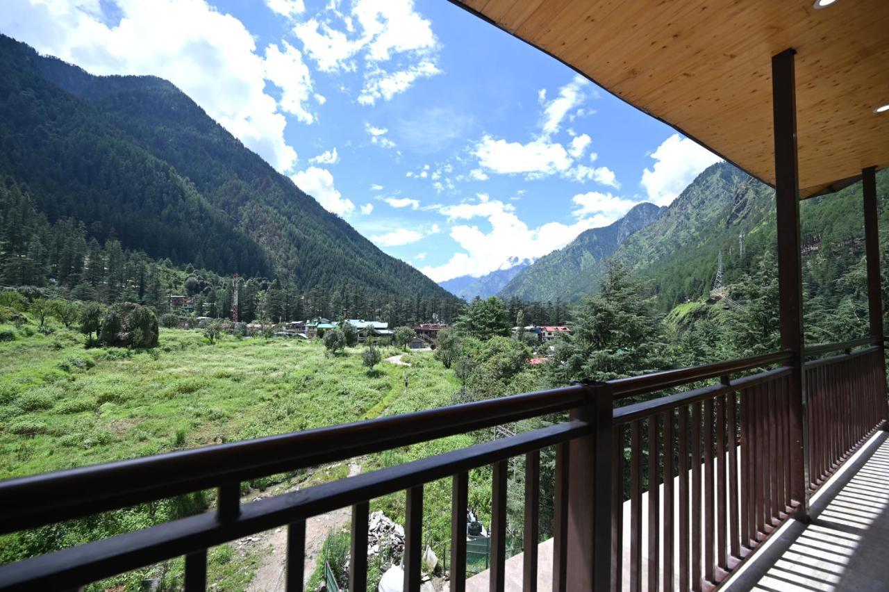 The Hillside Hotel Kasol Bagian luar foto