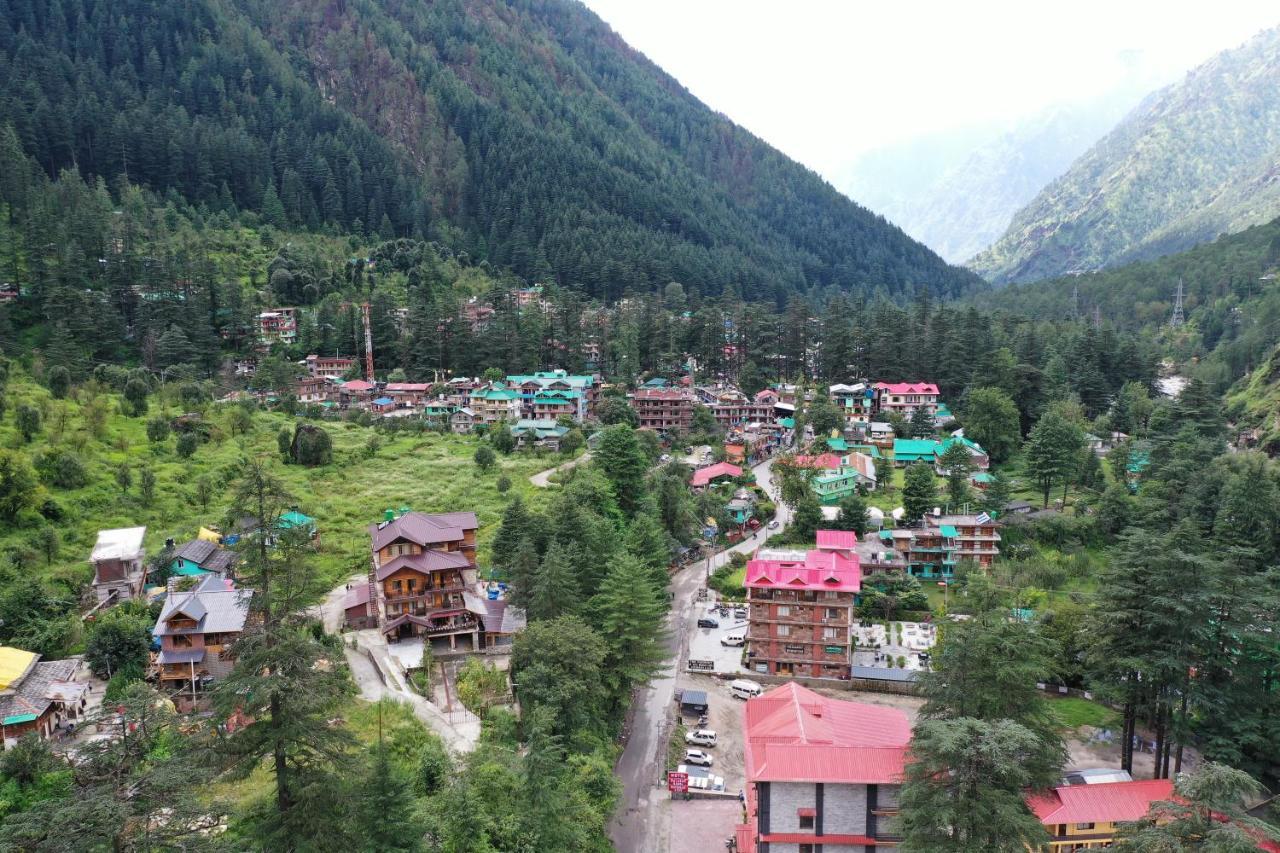 The Hillside Hotel Kasol Bagian luar foto