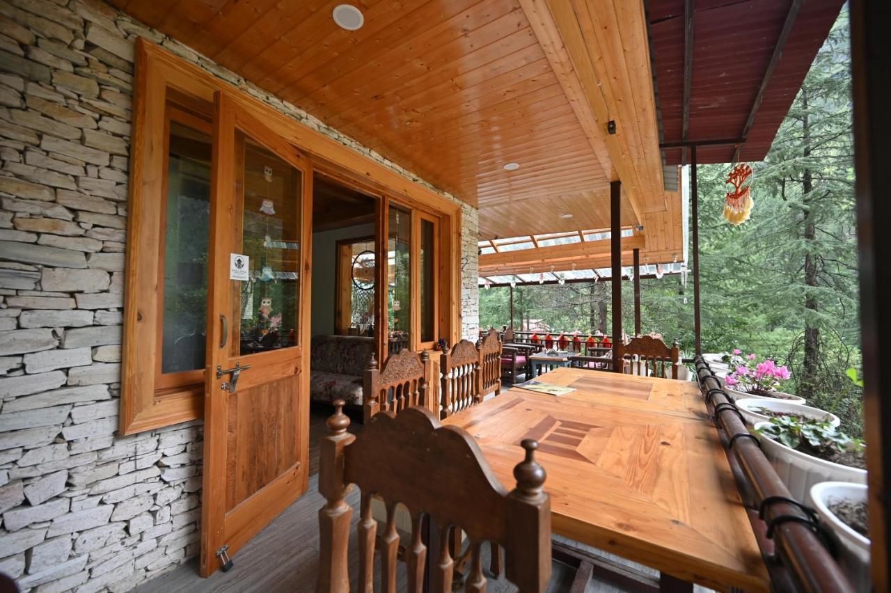 The Hillside Hotel Kasol Bagian luar foto