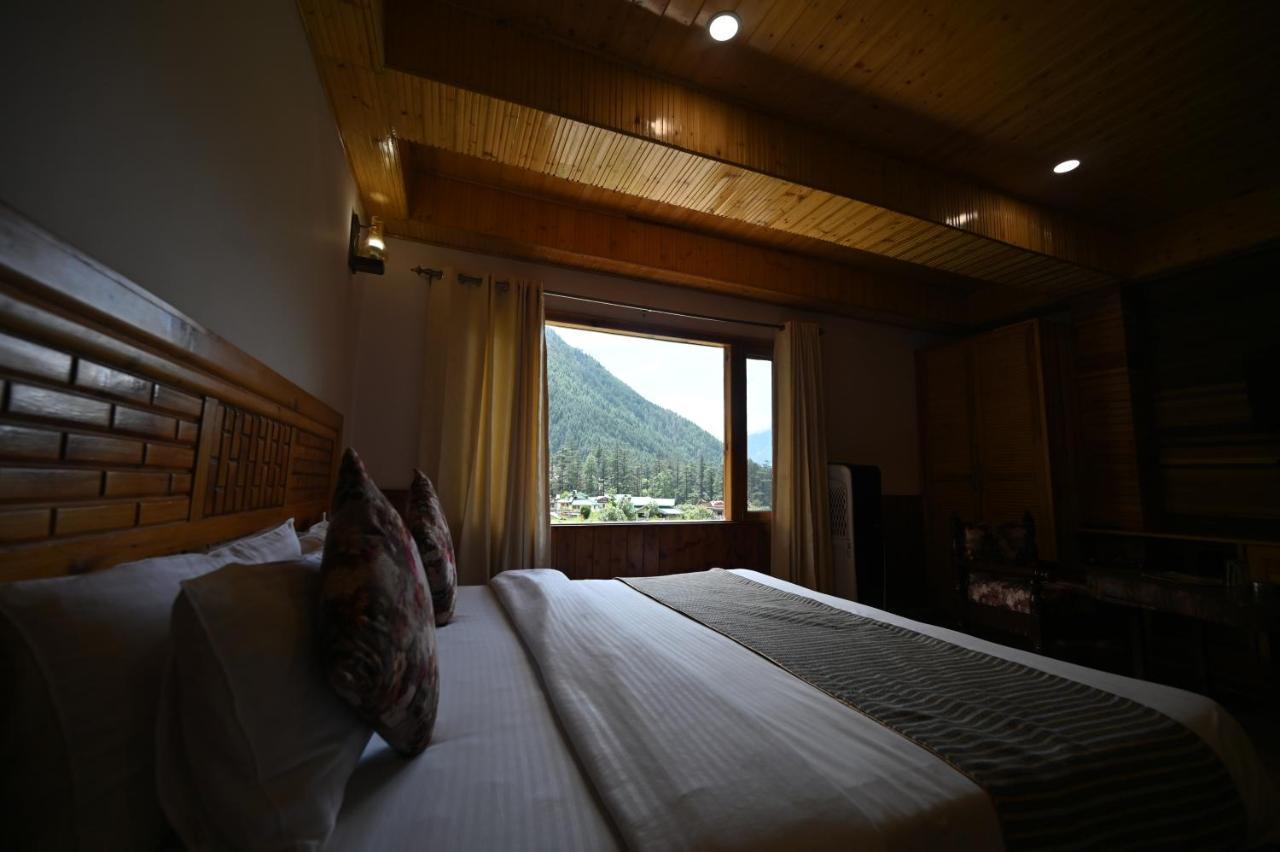 The Hillside Hotel Kasol Bagian luar foto