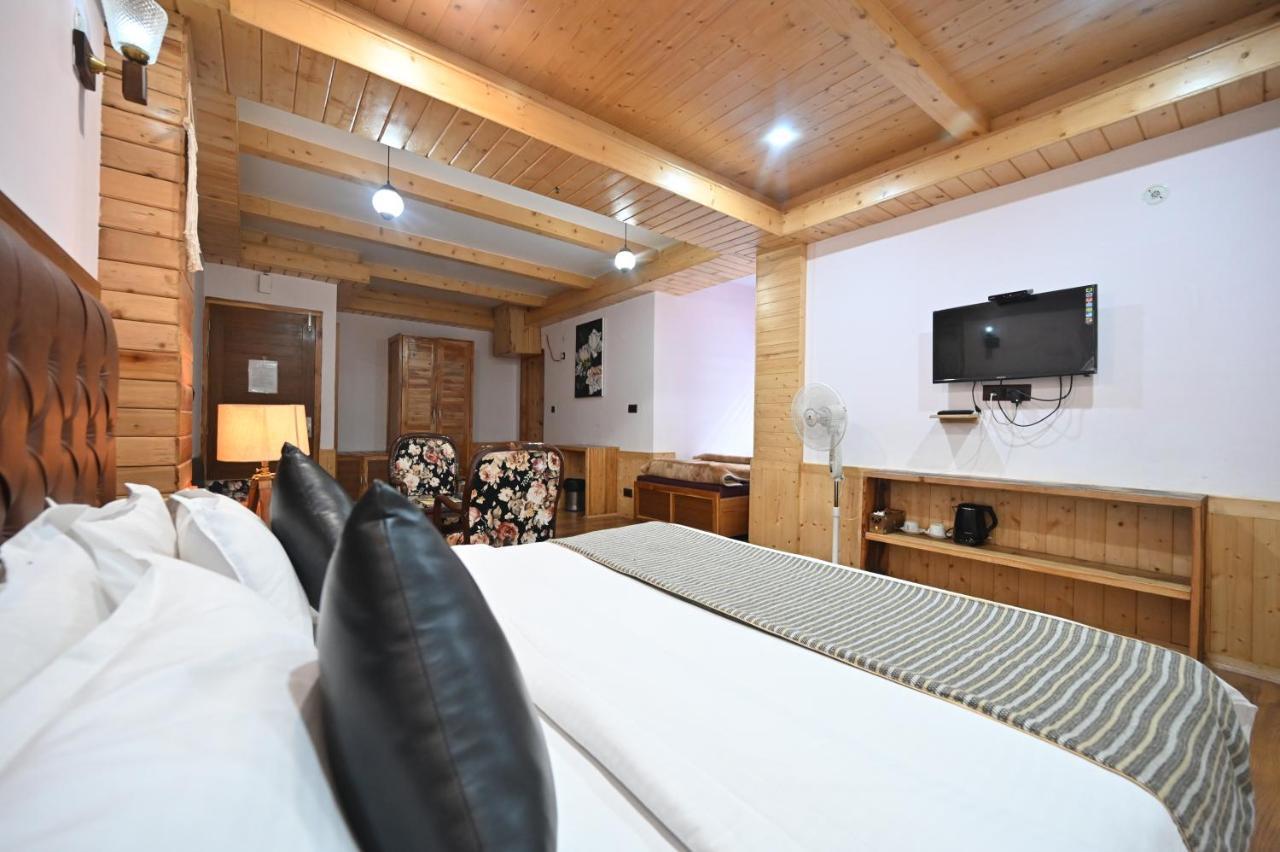 The Hillside Hotel Kasol Bagian luar foto